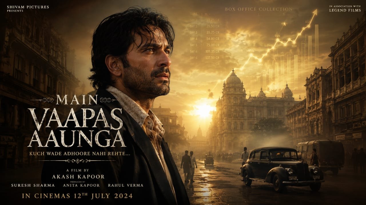 Main Vaapas Aaunga Box Office: 10 दिनों में कलेक्शन ₹24.58 करोड़ तक पहुंचा