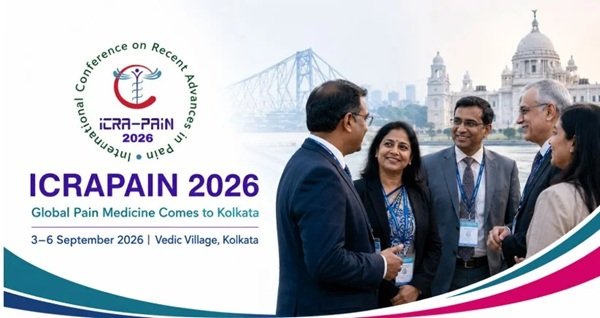 ICRAPAIN 2026 to Bring Global Pain Medicine Leaders to Kolkata