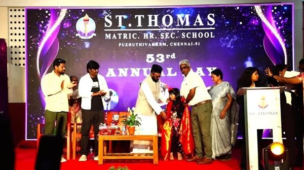 The Future of Music Is Nine Years Old: Victoria Isaac Honoured at St. Thomas Matric Hr. Sec. School’s 53rd Annual Day